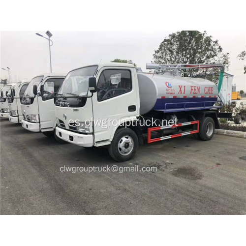 Dongfeng mini camión de succión de estiércol 4x2